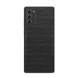 SGN20-BLACKWOOD Samsung Galaxy Note 20 Skin - Black Woodgrain -  DecalGirl