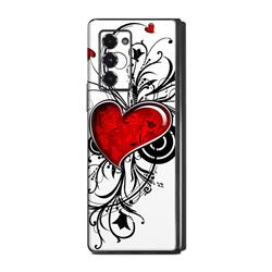 SGZF2-MYHEART Samsung Galaxy Z Fold 2 Skin - My Heart -  DecalGirl