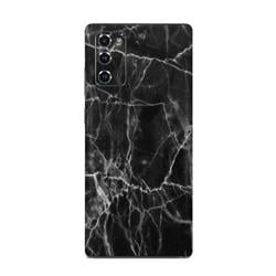 SGN20-BLACK-MARBLE Samsung Galaxy Note 20 Skin - Black Marble -  DecalGirl