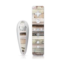 WIINC-EWOOD Wii Nunchuk & Remote Skin - Eclectic Wood -  DecalGirl