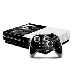 XBOS-POESRAVEN Microsoft Xbox One S Console & Controller Kit Skin - Poes Raven -  DecalGirl