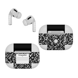 AAPP-COMPNTBK Apple AirPods Pro Skin - Composition Notebook -  DecalGirl