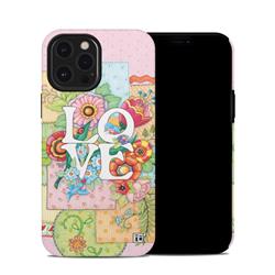 Picture of DecalGirl A12PMHC-LOVESTITCH Apple iPhone 12 Pro Max Hybrid Case - Love And Stitches