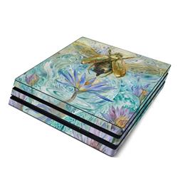 PS4P-FLOWERSDREAM Sony PS4 Pro Skin - When Flowers Dream -  DecalGirl