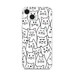 AIP13-MOODYCATS Apple iPhone 13 Skin - Moody Cats -  DecalGirl