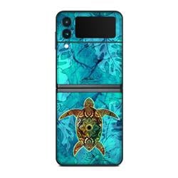 SGZFL3-SACDHON Samsung Galaxy Z Flip 3 Skin - Sacred Honu -  DecalGirl