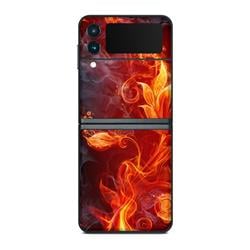 SGZFL3-FLWRFIRE Samsung Galaxy Z Flip 3 Skin - Flower Of Fire -  DecalGirl