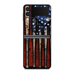 SGZFL3-OLDGLORY Samsung Galaxy Z Flip 3 Skin - Old Glory -  DecalGirl