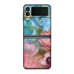 SGZFL3-POPPYGARDEN Samsung Galaxy Z Flip 3 Skin - Poppy Garden -  DecalGirl