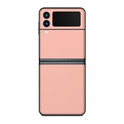 SGZFL3-SS-PCH Samsung Galaxy Z Flip 3 Skin - Solid State Peach -  DecalGirl