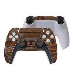 PS5C-STRIWOOD Sony PS5 Controller Skin - Stripped Wood -  DecalGirl