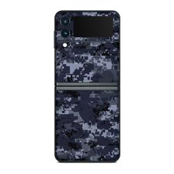 SGZFL3-DIGINCAMO Samsung Galaxy Z Flip 3 Skin - Digital Navy Camo -  DecalGirl