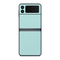 SGZFL3-SS-MNT Samsung Galaxy Z Flip 3 Skin - Solid State Mint -  DecalGirl