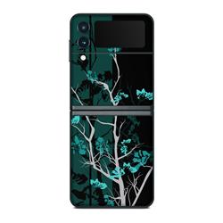 SGZFL3-TRANQUILITY-BLU Samsung Galaxy Z Flip 3 Skin - Aqua Tranquility -  DecalGirl