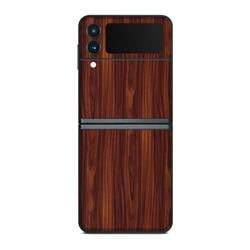 SGZFL3-DKROSEWOOD Samsung Galaxy Z Flip 3 Skin - Dark Rosewood -  DecalGirl