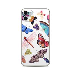 AIP11-BUTTERFLYSCAT Apple iPhone 11 Skin - Butterfly Scatter -  DecalGirl