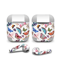 AAP-BUTTERFLYSCAT Apple Air Pods Skin - Butterfly Scatter -  DecalGirl