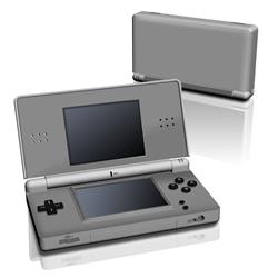 DSL-SS-GRY DS Lite Skin - Solid State Grey -  DecalGirl