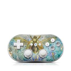 Picture of DecalGirl WIICC-FLOWERSDREAM Wii Classic Controller Skin - When Flowers Dream