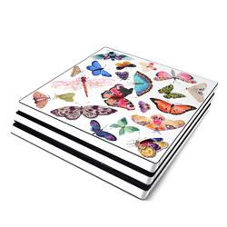 PS4P-BUTTERFLYSCAT Sony PS4 Pro Skin - Butterfly Scatter -  DecalGirl