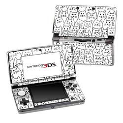 N3DS-MOODYCATS Nintendo 3DS Skin - Moody Cats -  DecalGirl