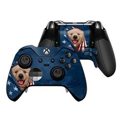 XBOEC-PATRETRIEV Microsoft Xbox One Elite Controller Skin - Patriotic Retriever -  DecalGirl