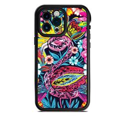 LF13PM-FLASHYFLAMINGO Lifeproof iPhone 13 Pro Max Fre Case Skin - Flashy Flamingo -  DecalGirl