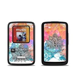 SSCZ-HAPPYLOTUS SanDisk Sansa Clip Zip Skin - Happy Lotus -  DecalGirl