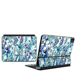 Picture of DecalGirl AIP11M-BLUEINK Apple Magic Keyboard iPad Pro 11 in.&#44; 2nd Gen Skin - Blue Ink Floral