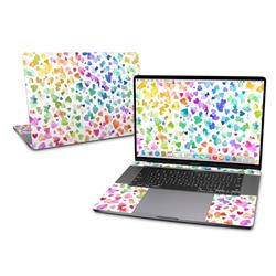 Picture of DecalGirl MB16-VALENTINEHRTS MacBook Pro 16 Early 2019 Skin - Valentines Love Hearts