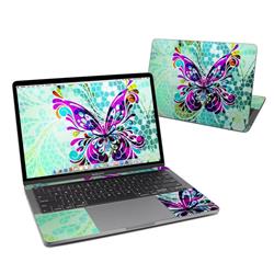 MB-BFLYGLASS Apple MacBook Skin - Butterfly Glass -  DecalGirl