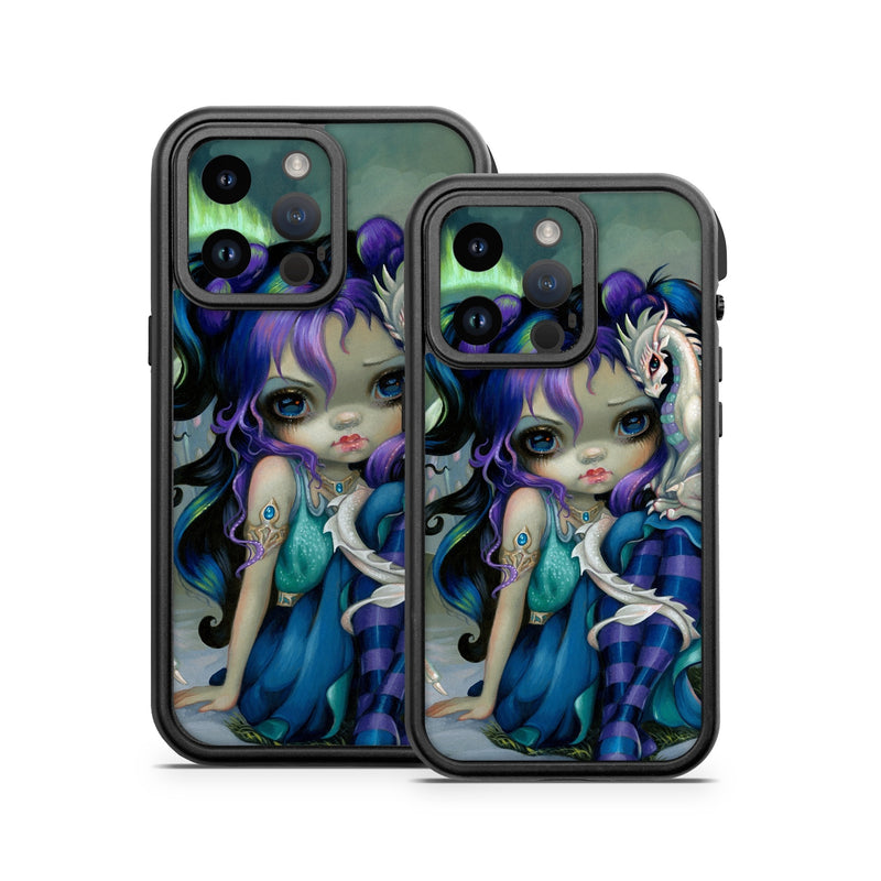 OFAIP14-FROSTDRGNL Otterbox Fre iPhone 14 Case Skin - Frost Dragonling -  Decal Girl