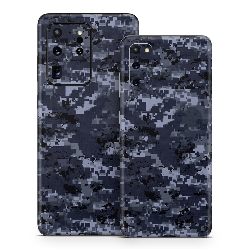 SGS20-DIGINCAMO Samsung Galaxy S20 Skin - Digital Navy Camo -  Decal Girl