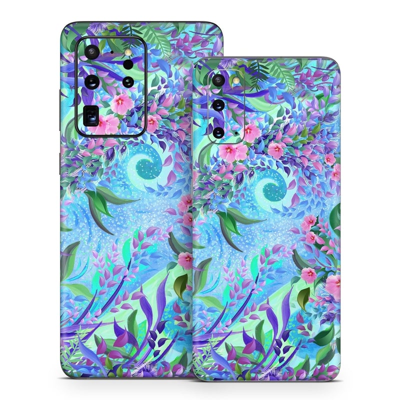 SGS20-LAVFLWR Samsung Galaxy S20 Skin - Lavender Flowers -  Decal Girl