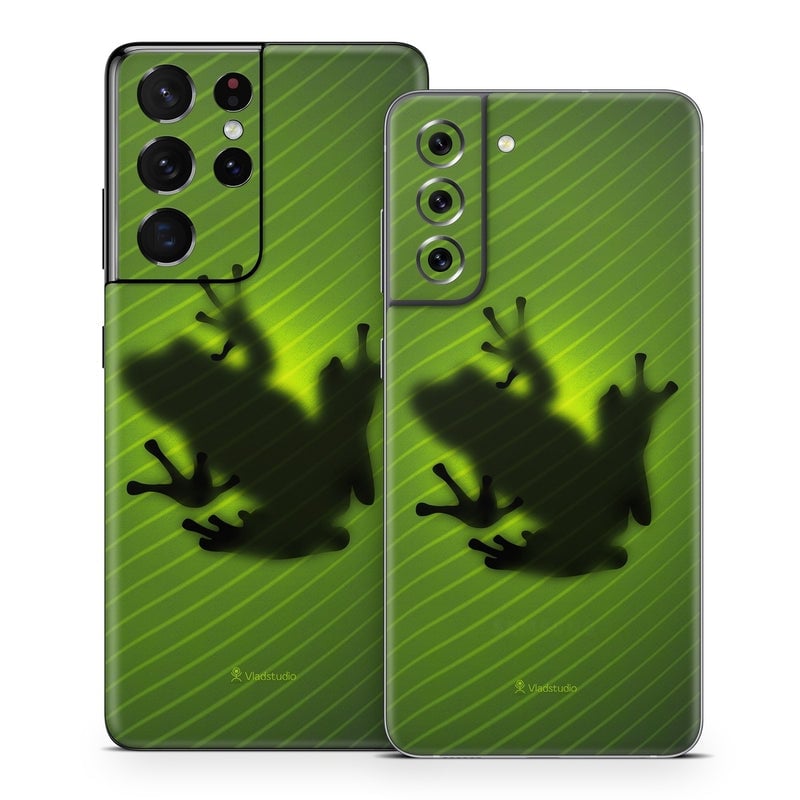 SGS21-FROG Samsung Galaxy S21 Skin - Frog -  Decal Girl