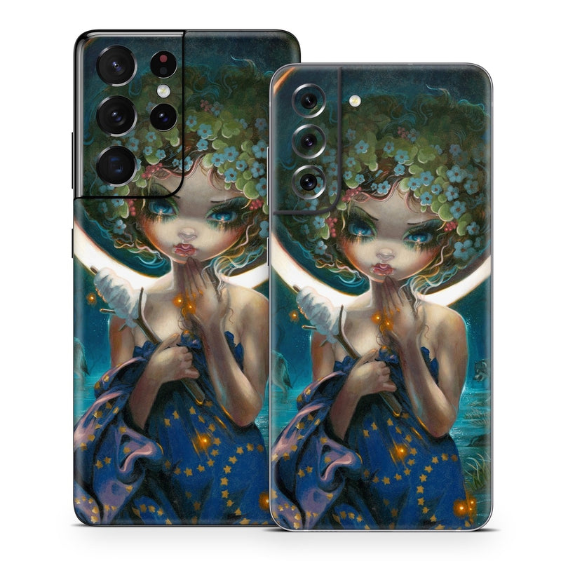 SGS21-THEMOON Samsung Galaxy S21 Skin - The Moon -  Decal Girl