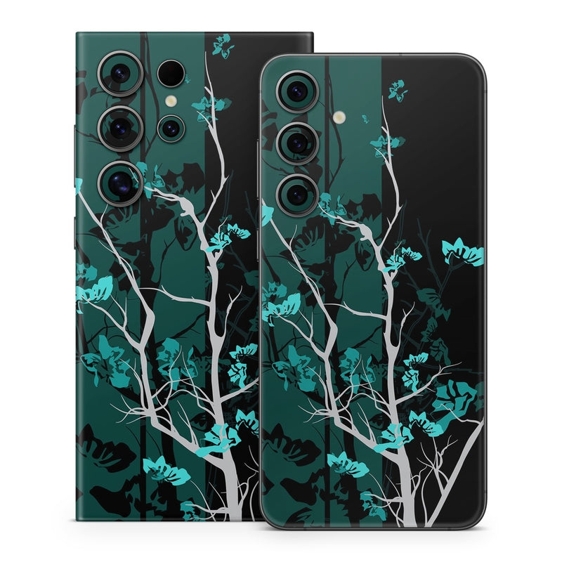 SGS24-TRANQUILITY-BLU Samsung Galaxy S24 Skin - Aqua Tranquility -  Decal Girl