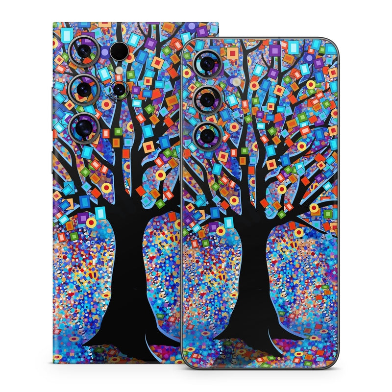 SGS24-TREECARN Samsung Galaxy S24 Skin - Tree Carnival -  Decal Girl