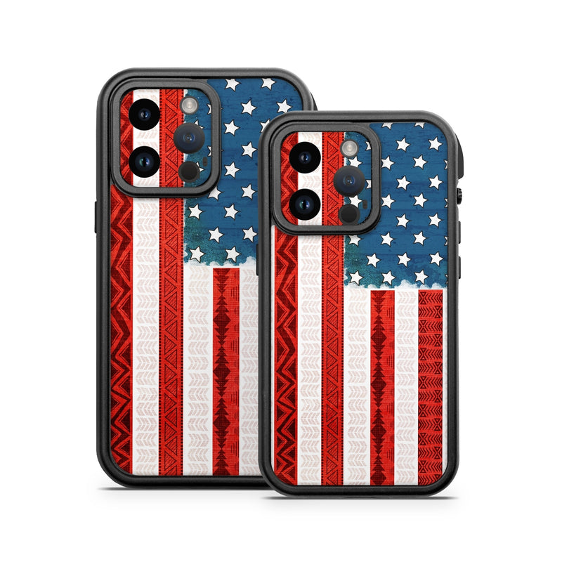 OFAIP14-AMTRIBE Otterbox Fre iPhone 14 Case Skin - American Tribe -  Decal Girl