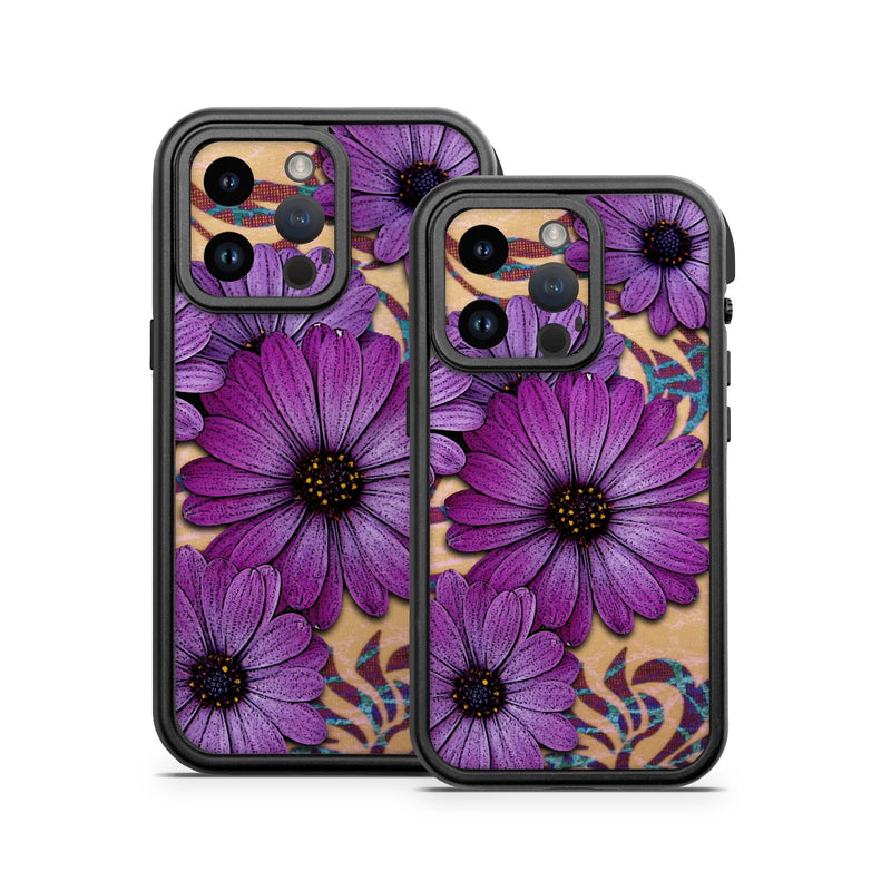 OFAIP14-DAISDAM Otterbox Fre iPhone 14 Case Skin - Daisy Damask -  Decal Girl