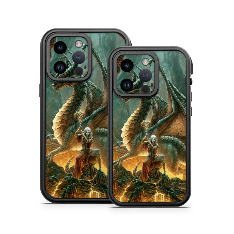 OFAIP14-DMAGE Otterbox Fre iPhone 14 Case Skin - Dragon Mage -  Decal Girl