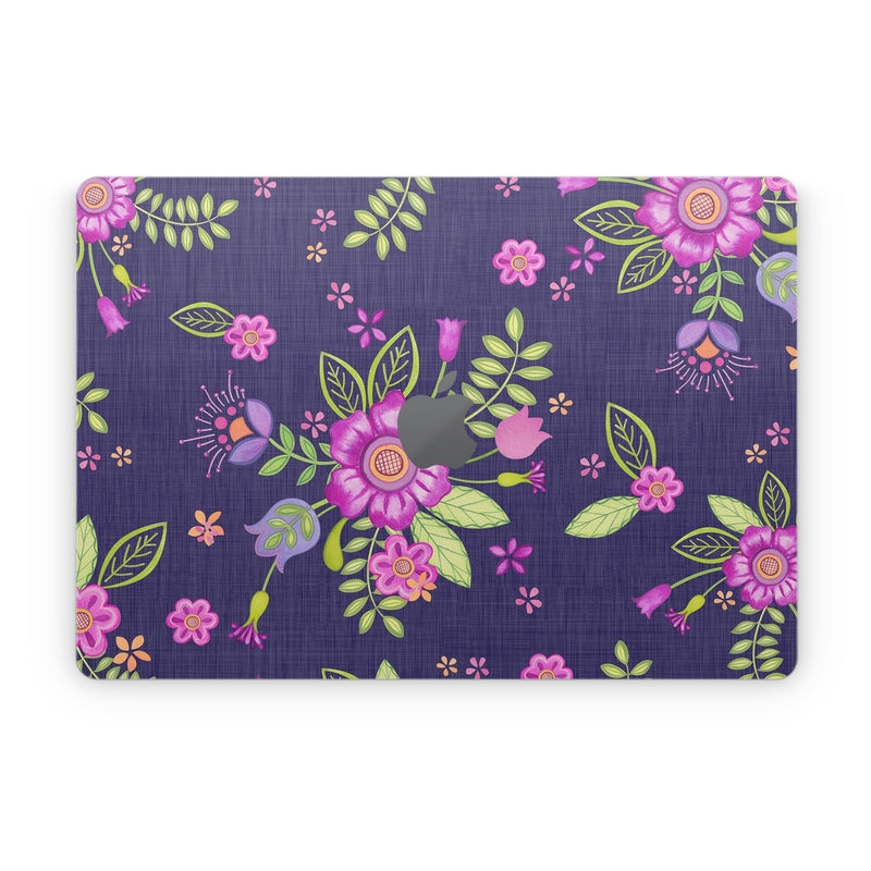 MB-FOLKFLORAL MacBook Skin - Folk Floral -  Decal Girl