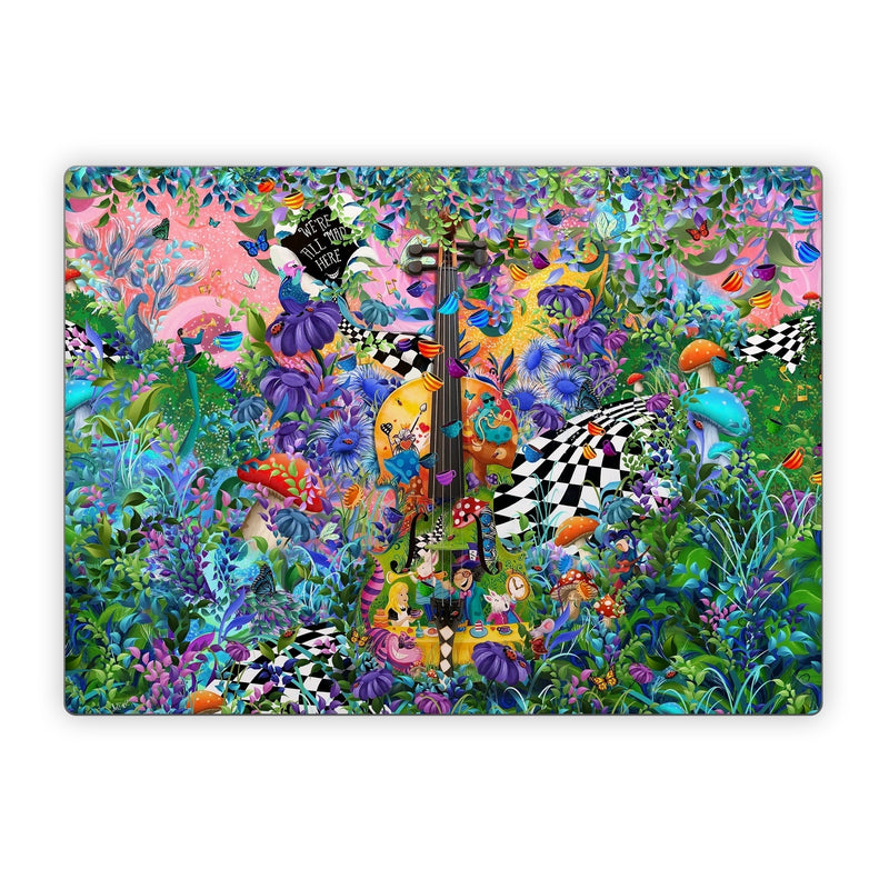 MSSL-AWTEA Microsoft Surface Laptop Skin - Alices Wonderland Tea Party -  Decal Girl