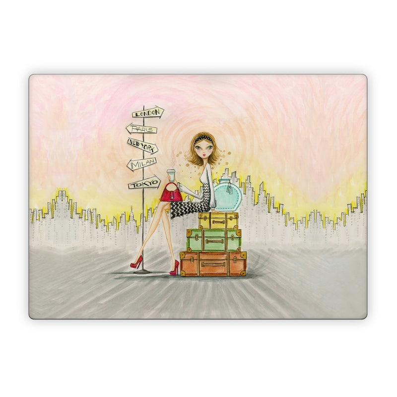 MSSL-JETSET Microsoft Surface Laptop Skin - The Jet Setter -  Decal Girl