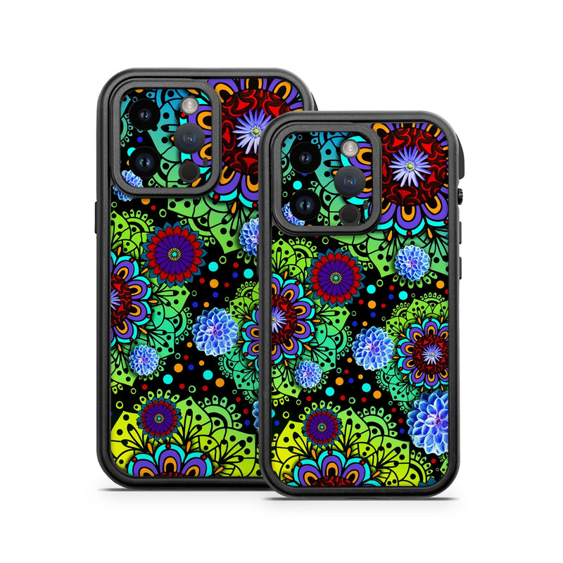 OFAIP14-FUNKYFLORA Otterbox Fre iPhone 14 Case Skin - Funky Floratopia -  Decal Girl