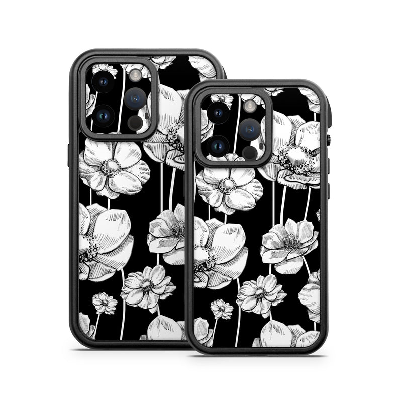 OFAIP14-STRIPEDBLOOMS Otterbox Fre iPhone 14 Case Skin - Striped Blooms -  Decal Girl