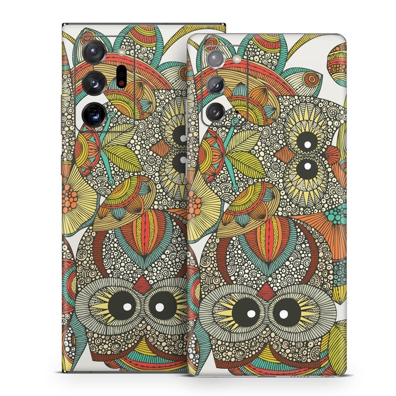 SGN20-4OWLS Samsung Galaxy Note 20 Skin - 4 Owls -  Decal Girl