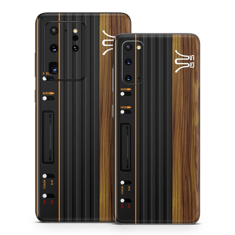 SGS20-WGS Samsung Galaxy S20 Skin - Wooden Gaming System -  Decal Girl