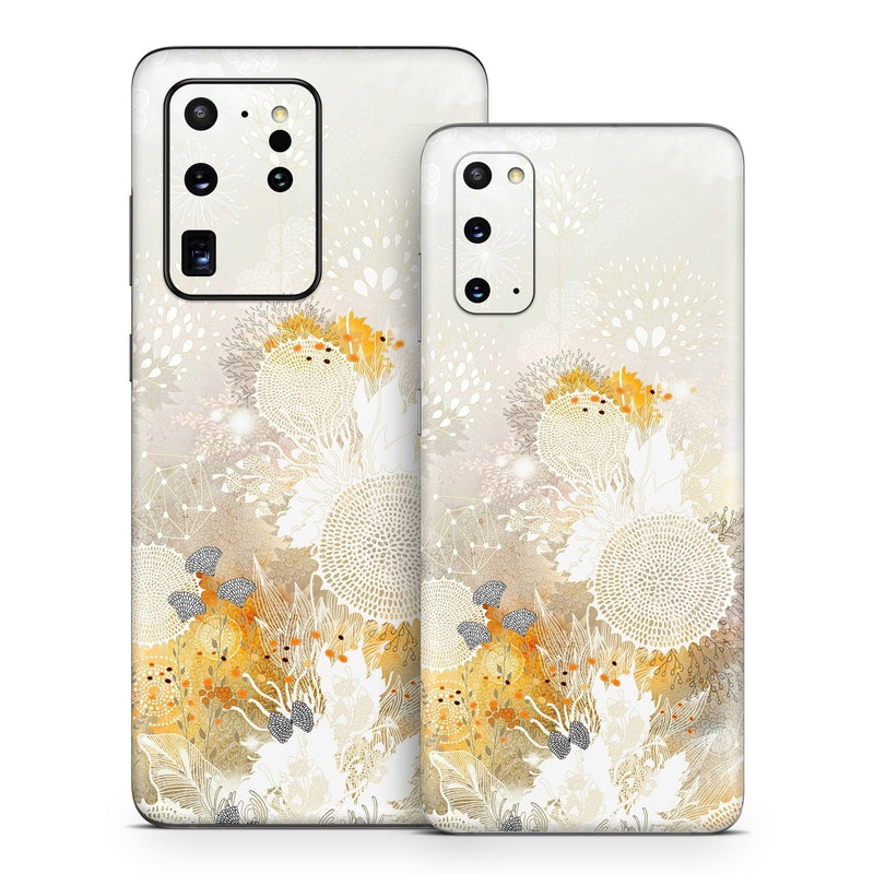 SGS20-WVEL Samsung Galaxy S20 Skin - White Velvet -  Decal Girl