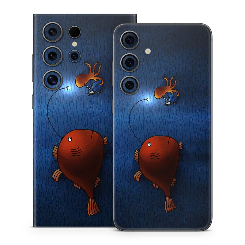 SGS24-ANGLERFISH Samsung Galaxy S24 Skin - Angler Fish -  Decal Girl